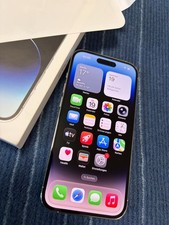Apple iPhone 14 Pro - 256GB - Silber (Ohne Simlock) 100% Akku Austauschgerät