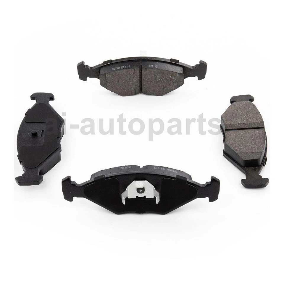 Kit de rotores de freno delanteros y pastillas de freno para Volkswagen Fox 1987 1988 1989 - 1993 Foto 2 de 4