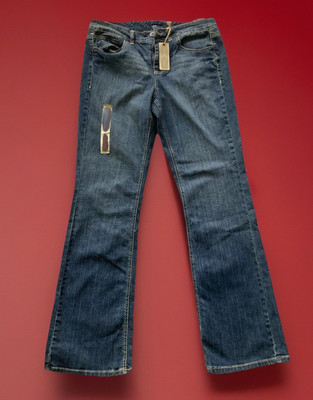 Tommy Hilfiger American Hope Classic Rise Bootcut Jeans Size 12 Long NWT