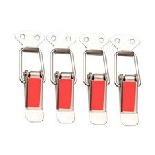 4pcs Car Bumper Clips Stainless Steel Auto Bumper Security Clips Quick Silver 4pcs Car Bumper Clips Stainless Steel Auto Bumper Security Clips Quick Silver