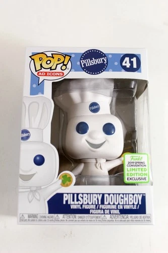 Funko Pop! Vinyl: Ad Icons - Pillsbury Doughboy w/ Shamrock - ECCC Excl