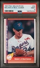 1991 Pacific NOLAN RYAN "Bloody Lip Jersey" Baseball Card #92 Graded PSA 9 MINT