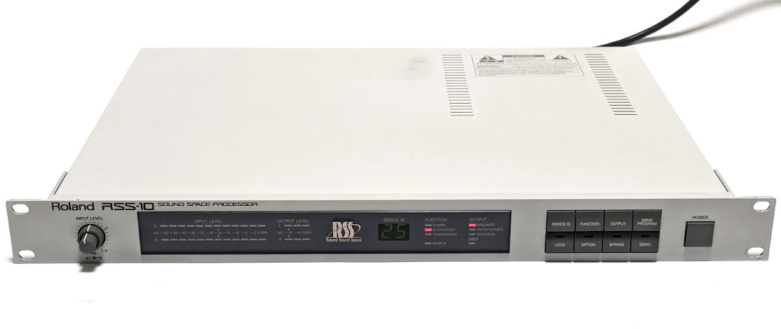 Roland RSS-10 Sound Space Processor w/ Power Cord Excellent Roland RSS-10 Sound Space Processor w/ Power Cord Excellent