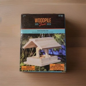 Bird Feeder By Woodpile Fun. Build A Bird Feeder