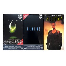 Alien Trilogy Vhs Sigouney Weaver, Horror Scifi Cult Classic Movies