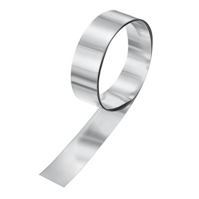 1-Pack Alu-Flashing 1m x 20mm x 0,2mm, Dachblechstreifen für Metall-Dachpaneele