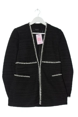 ZARA BASIC Blazer long Dames Blazer T EU 38 noir style décontracté - Photo 1/4