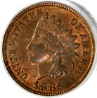 ❤️‍🔥🤎💃🔥🔥🥰1885 PCGS MS64 RB INDIAN HEAD CENT