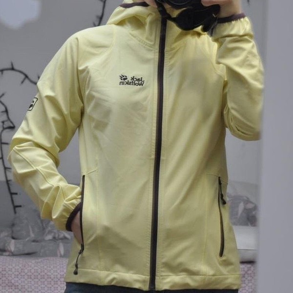 Women Jack Wolfskin Jacket Yellow 36 / S / 44 #9FWF