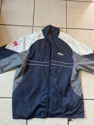 Denver Broncos Dunbrooke SI NFL Full Zip Windbreaker Jacket Mens Sz L