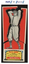 1951 TOPPS CONNIE MACK'S ALL-STARS WALTER JOHNSON SEPARATED MCG 1