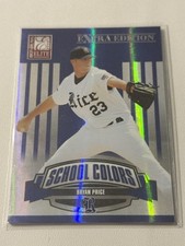 2008 Bryan Price Donruss Elite Extra Edition Baseball SN /1500 #SC-25 Rice