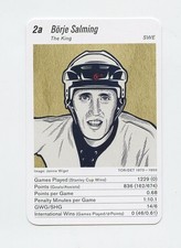 BORJE SALMING Very Rare Swedish HOCKEY CARD