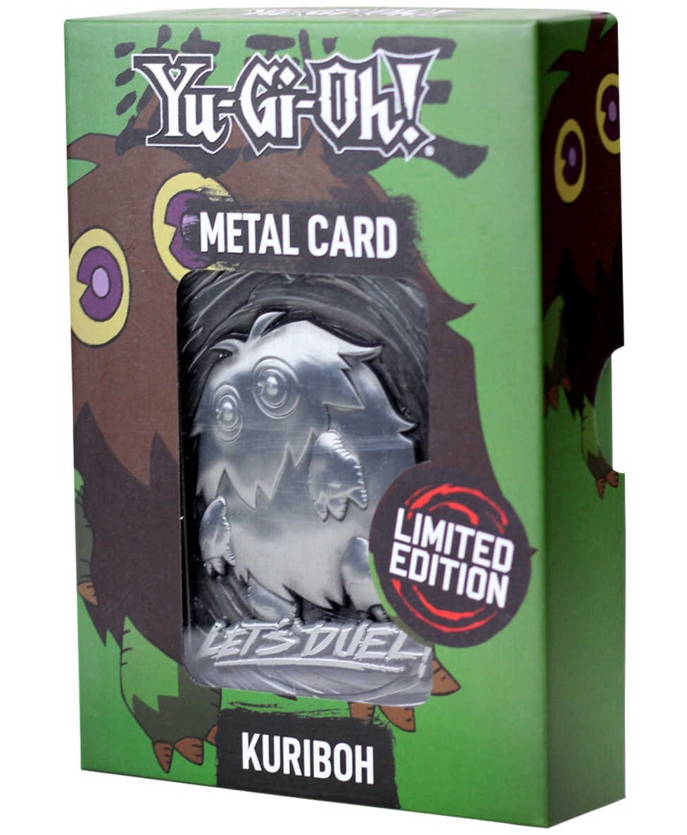 Yu-Gi-Oh! Unisex Metallic Silver Limited Edition Kuriboh Metal Card In - Image 4