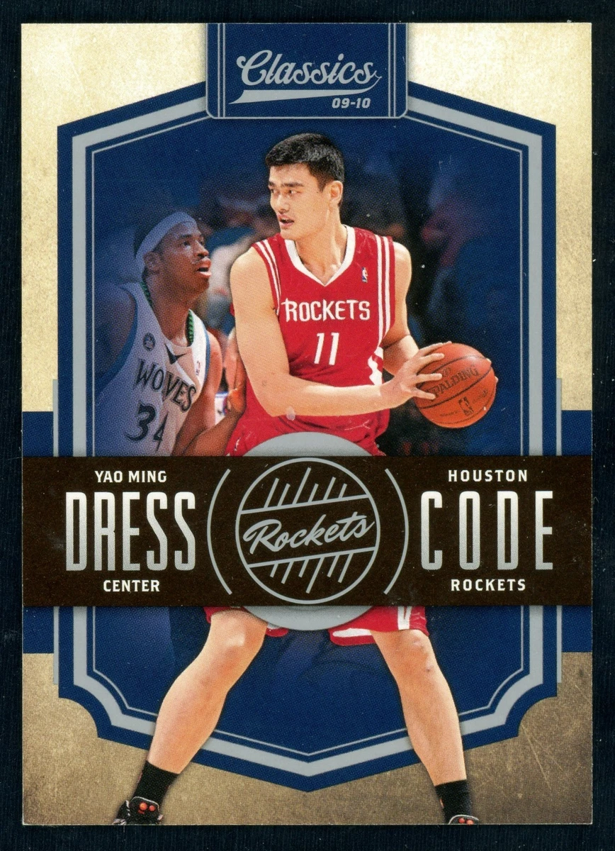 Panini Yao Ming Basketball Serial Numbered Sports Trading Cards