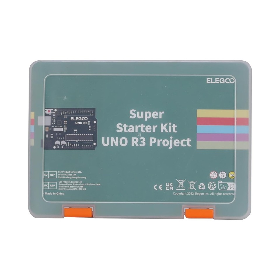 ELEGOO UNO Project Super Starter Kit with Tutorial UNO R3 Board for ...