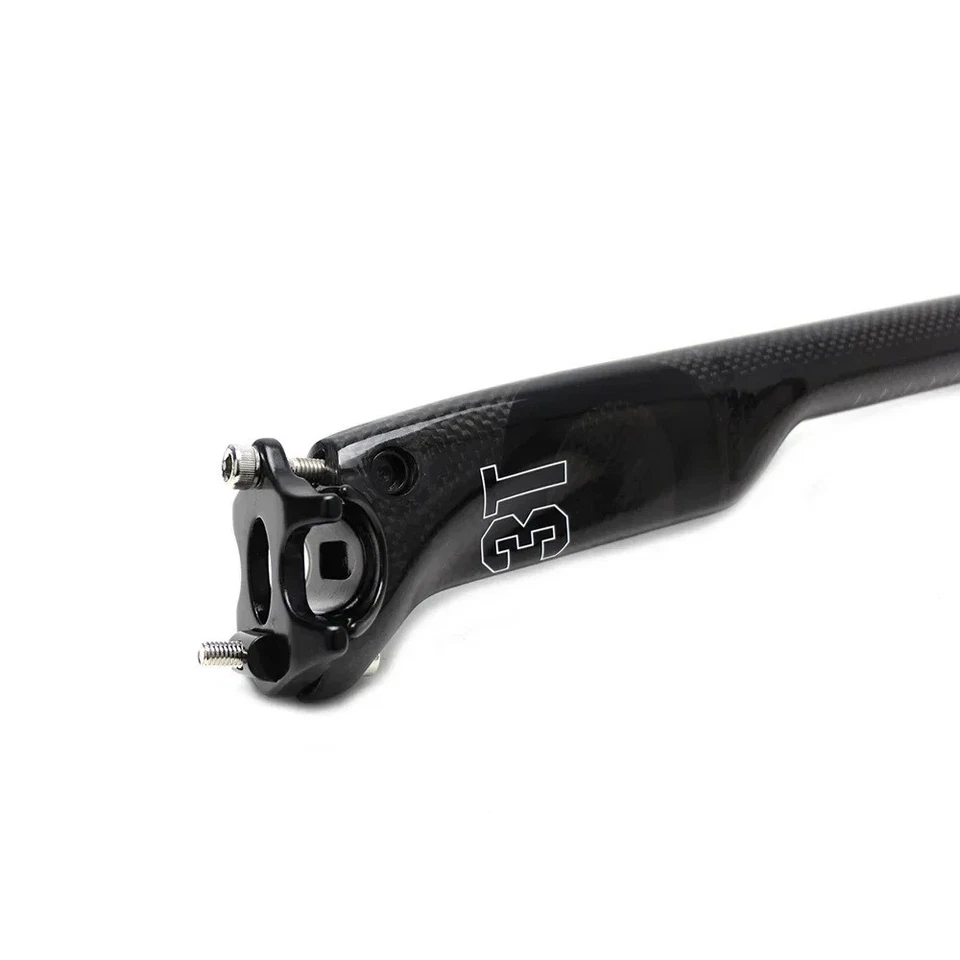  Tija de sillín de bicicleta de carretera/MTB 27,2/30,8/31,6 mm completo de carbono desplazado 20 mm  Foto 3 de 4