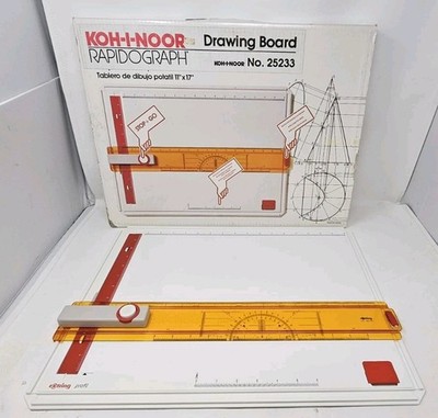 Vintage Koh-I-Noor Rapidograph Rotring Drawing Board 25233 West Germany