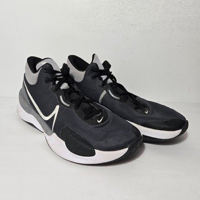 Nike Renew Elevate III Basketball Shoes Mens Size 12 Black White Gray DD9304-002