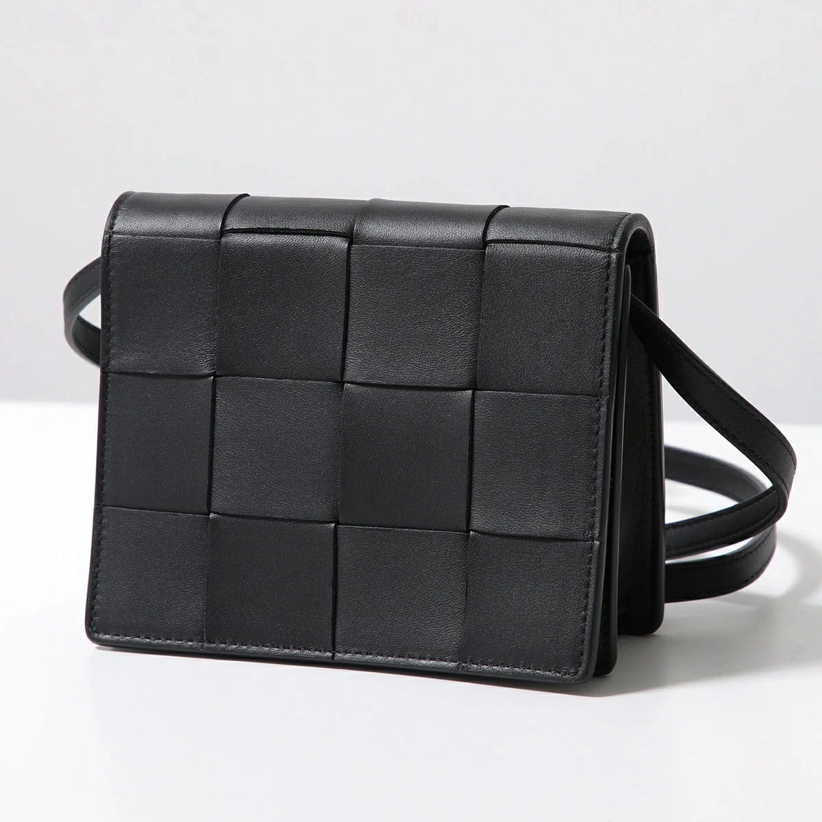 Bottega Veneta — BOTTEGA VENETA Shoulder Bag 574051 VMAY Maxi Intrecciato Leather Crossbody
