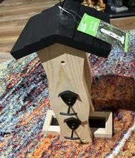 Hanging Bird Feeder for Outdoors Hanging - Medium Capacity Bird Feeder.