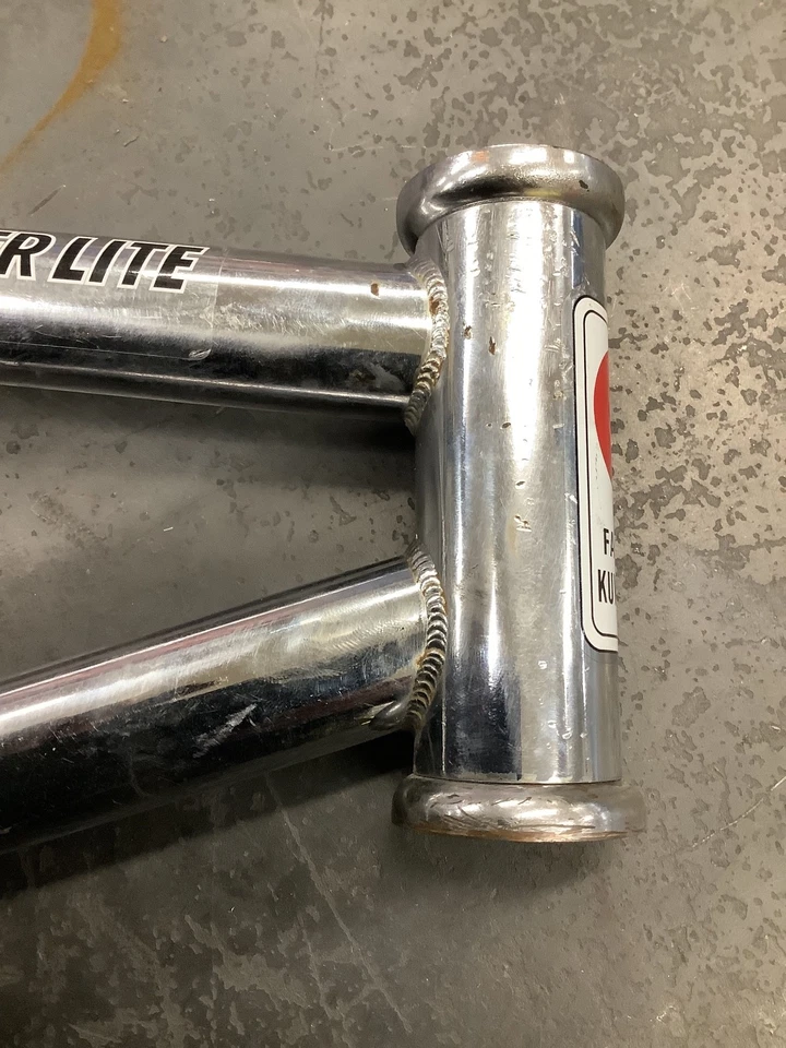 Cuadro KUWAHARA LASERLITE 1983 Old School 20 pulgadas y horquilla TANGE Foto 2 de 4