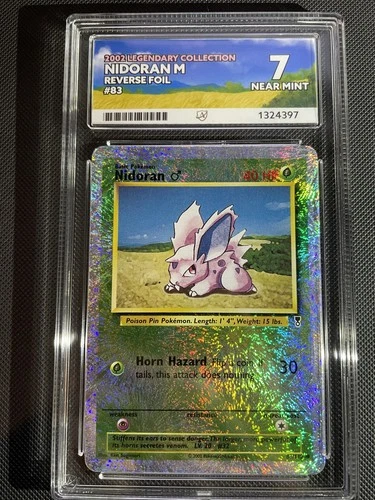 Pokemon Nidoran Reverse Holo 83/110 Legendary Collection ACE 7