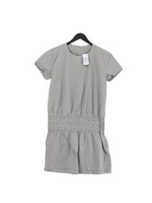 COS A-Line Midi Dress in Grey