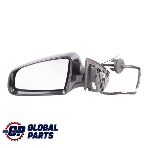 Audi A3 8P Mirror Wing Door Outer View Left N/S Phantom Black - Z9Y