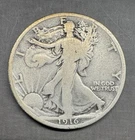 1916 Walking Liberty Half Dollar - 90% Silver Half - First Year of Issue