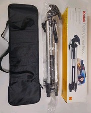 Vintage 51" Kodak Digital Camera Tripod & Soft Carry Case New Open Box