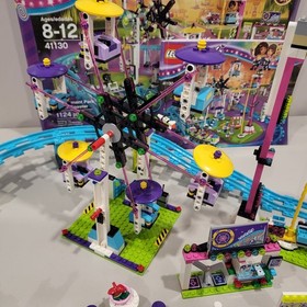 Lego Friends 41130 Amusement Park Roller Coaster 100% Complete w/Instruct. & Box