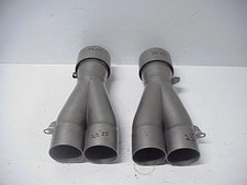 2 Stainless Tri-y Header Merge Collectors 2- 12 In 3-12od. Nascar Pro Fab