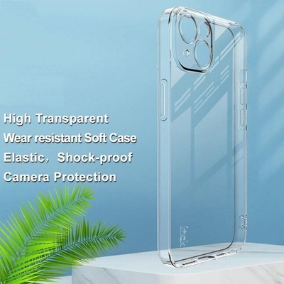 Imak UX-5 iPhone 14 Stoßfeste TPU Hülle Transparent