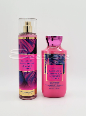 Bath & Body Works Bahamas Passionfruit & Banana Body Mist & Body
