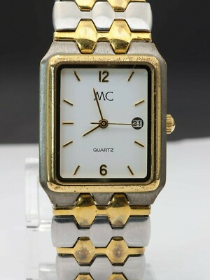 MC Herrenuhr Quarz mit Datum guter Zustand 