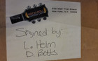   Never played Authographed by D. Betts & L.Heim epiphone les paul jr  — photo 8