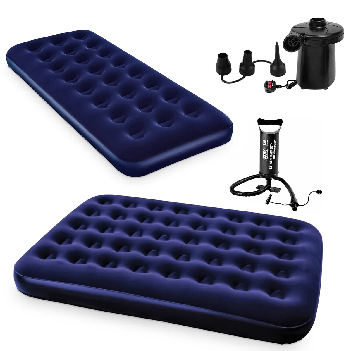 Single blow up mattress deals