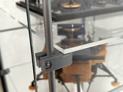 Regalboden für ikea Detolf Vitrine Acryl-Glasplatte Zwischenboden
