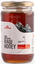 Wildflower Clover Raw Unfiltered Honey in Glass Jar 15.87 OZ