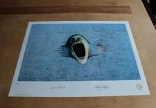 PINK FLOYD LIMITED EDITION "THE SCREAM" LITHOGRAPH (FROM THE WALL MOVIE)