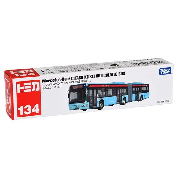 M26 Takara Tomy TAKARATOMY Tomica Long Type No,134 Mercedes-Benz Sitaro Keisei a - Image 2 of 4