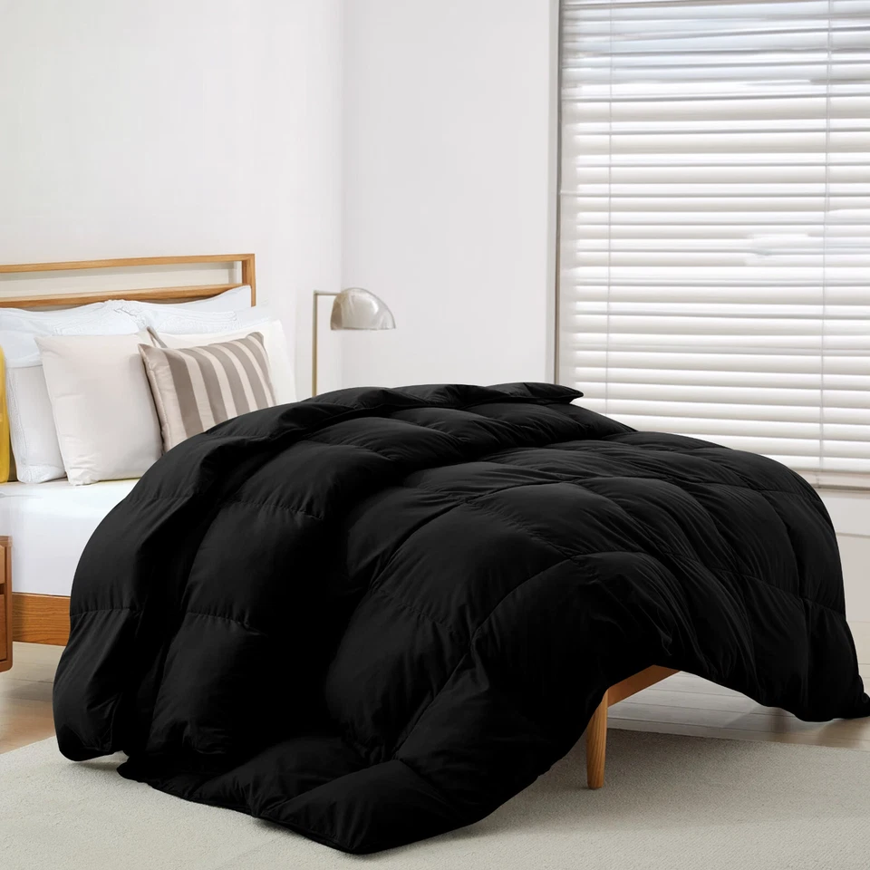 Down Alternative Comforter All Season Microfiber Duvet Insert Quilted Comforter - Image 4 of 4
