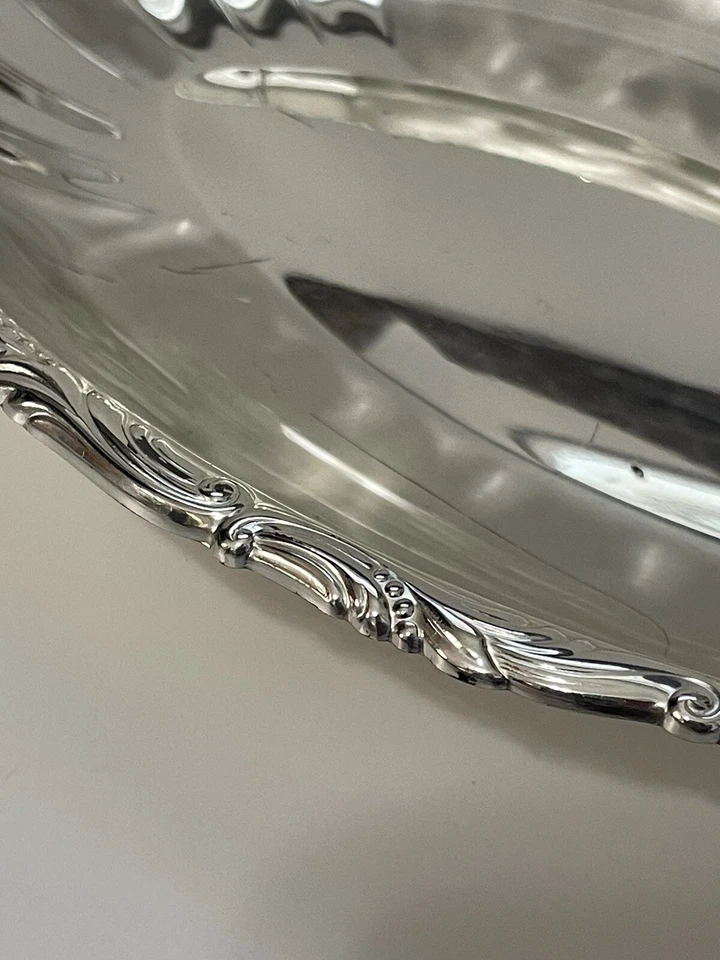 Vintage WMF Ikora Silver Plated Serving Dish - Image 4 of 4