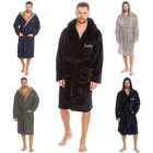 Mens Personalised Dressing Gown | Fathers Day Gift Mens Bathrobe M-2XL