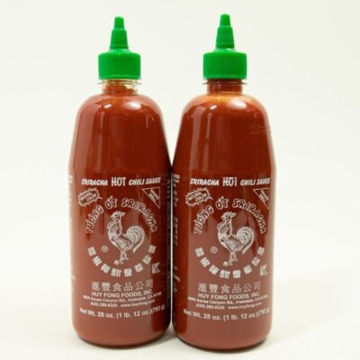 Huy Fong Sriracha Hot Chili Sauce - 17 oz, Pack of 2