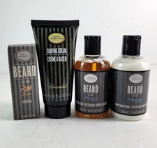 The Art of Shaving Set - Peppermint Beard Wash, Conditioner, Oil & Shaving Cream