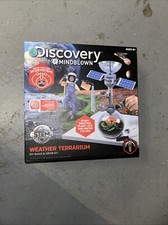  NEW  Discovery Kids Mindblown Weather Terrarium DIY Build  Grow Kit