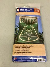 Wincraft NBA Factory Sealed Milwaukee Bucks 27"x37" Vertical Team Flag Decor