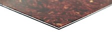 Pickguard Blank Material Tortoise 19.25 x 11.4 inch 3 ply 130220TO
